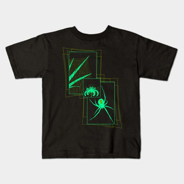 Black Widow V34 (Multicolor) Kids T-Shirt by IgorAndMore